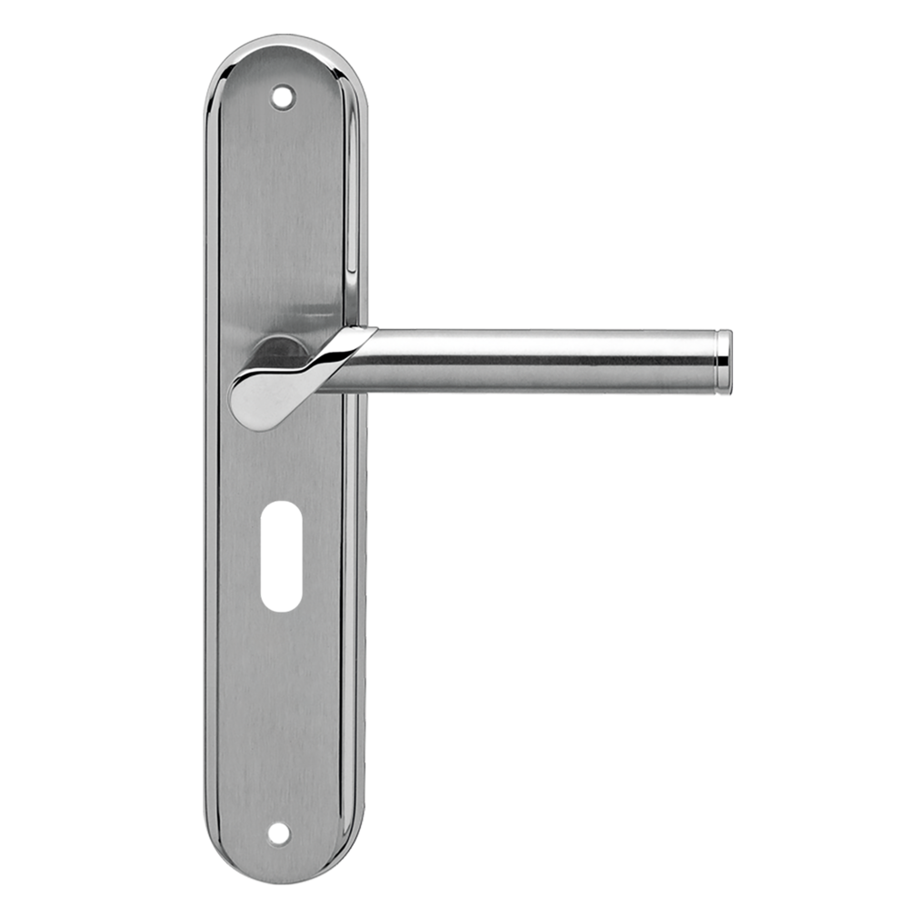 Backplates chrome / satin stainless steel CRL38 BB057 65