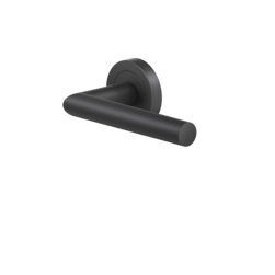 Door handle, cosmos black, Karcher Design, Rhodos, ER28 0S 83, 3-piece rose