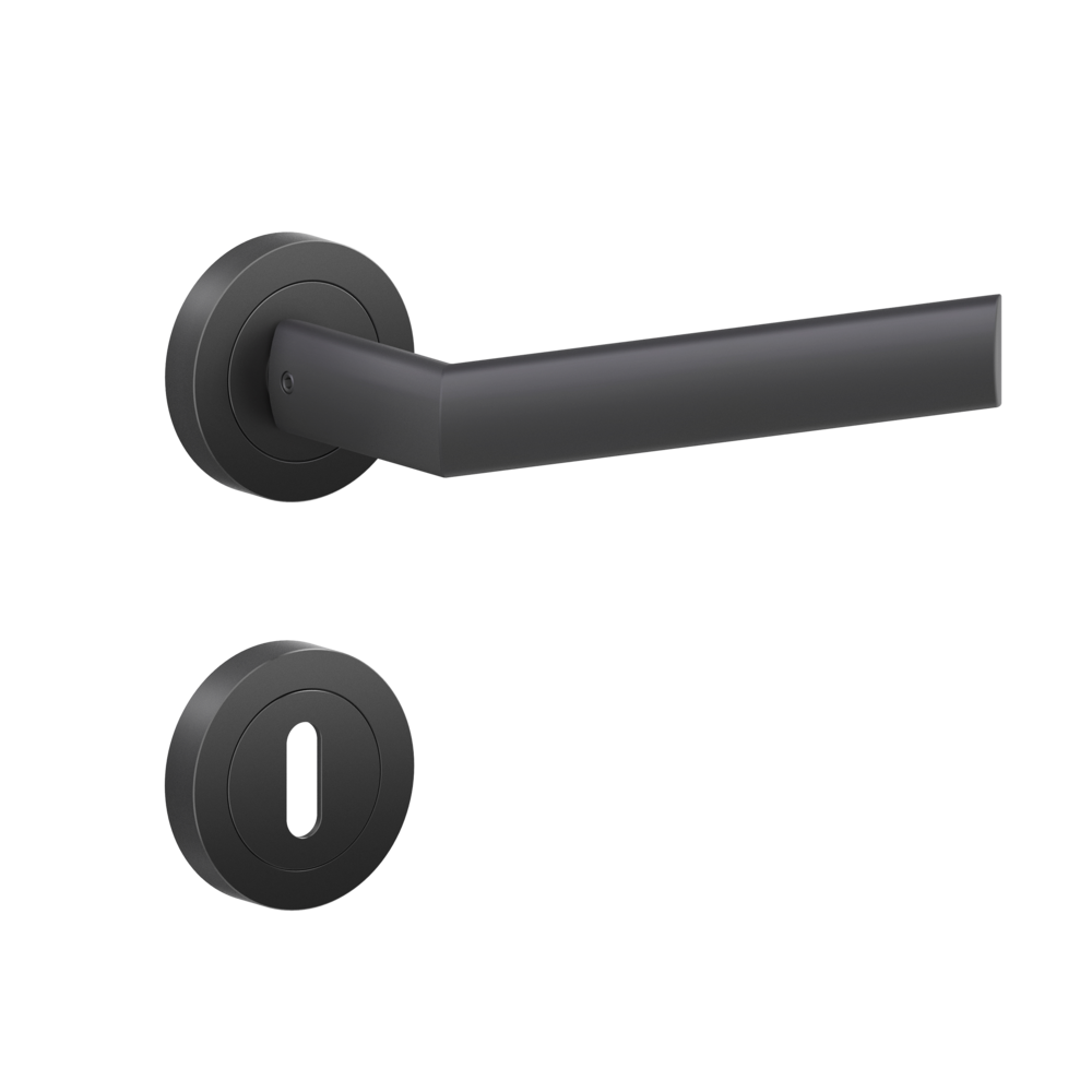 Poignée de porte Cosmos noir BER55 BB0 83