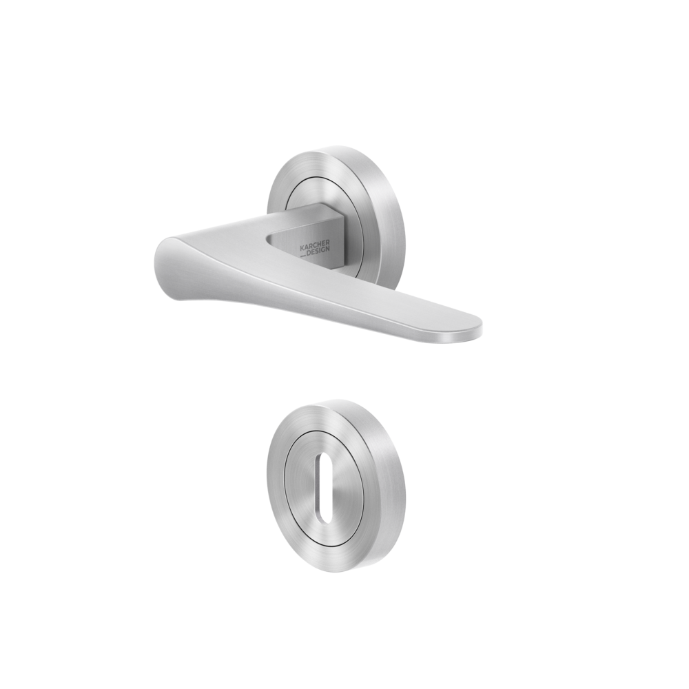 Poignée de porte inox satiné BER69 BB0 71