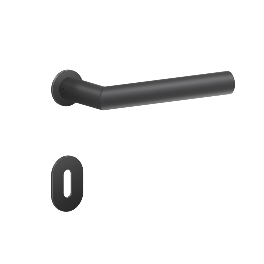 Poignée de porte Cosmos noir BER28M BB0 83