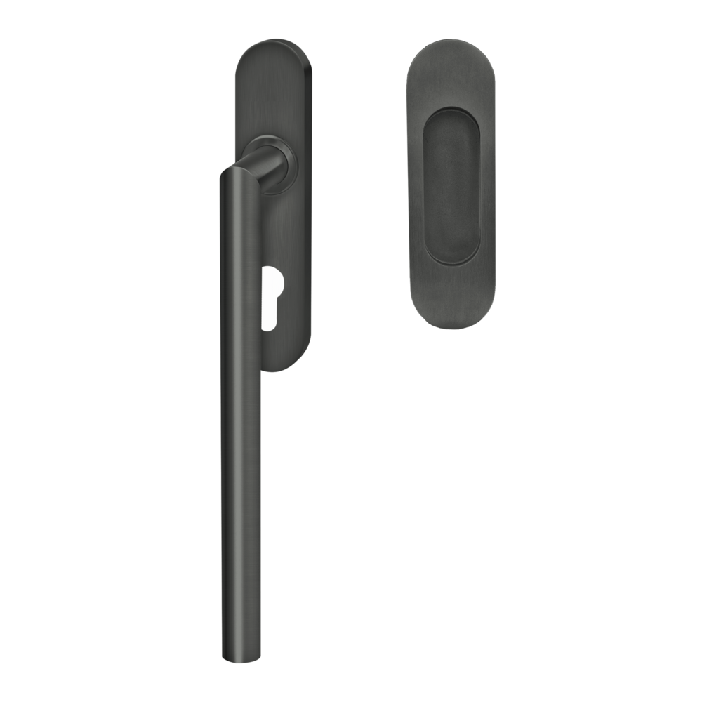 Window handles titan grey EHSSET28 PZ 89