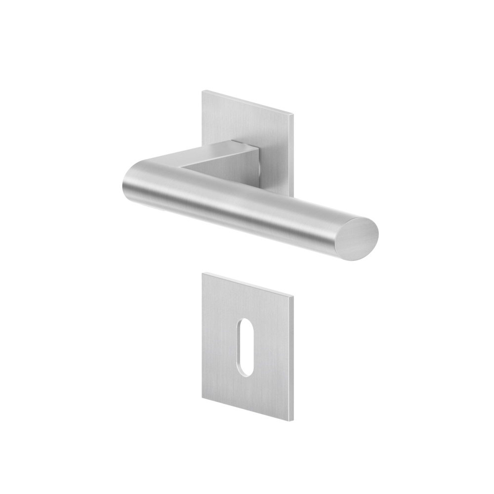 Poignée de porte inox satiné BEPL45Q BB0 71